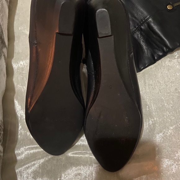 Steve Madden Women’s-Boots /INTYCE BLACK LEATHER - Picture 3 of 4